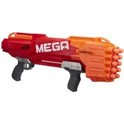 Top 10 ⭐ Nerf pistolet et flechettes Elite Mega Twinshock orange rouge 🎉