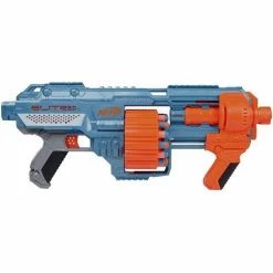 Promo 🥰 pistolet shockwave RD-15 et Flechettes Nerf Elite 2.0 Officielles bleu orange ⌛