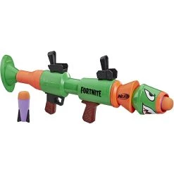 Bon marché ✨ Nerf pistolet fortnite RL et Flechettes Elite Officielles vert orange ✔️