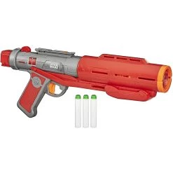 Budget 👏 Nerf pistolet blasters mandalorienne rouge gris ✨