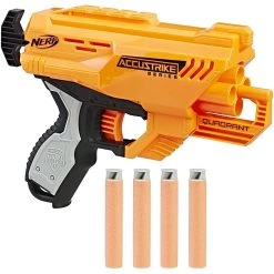 Meilleure vente ✨ Nerf pistolet accustrike quadrant orange noir 🎁
