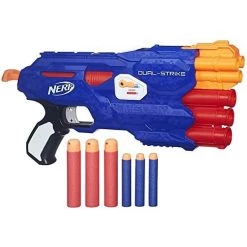 Acheter ⭐ Nerf pistolet élite Dual Strike bleu ✨