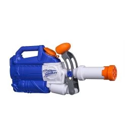 Remise 😉 Nerf pistolet Super Soaker Soakzooka bleu blanc orange 🎁