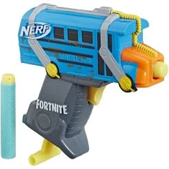 Sortie 🎉 Nerf pistolet fortnite Micro Bus de Combat et Flechettes Elite Officielles 🔥