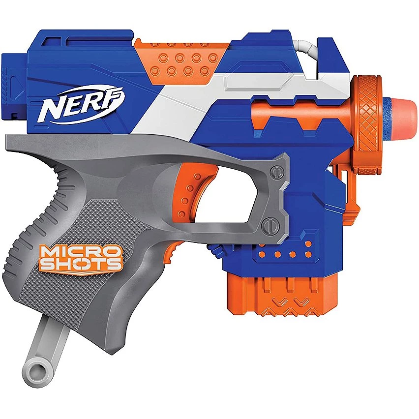 Le moins cher 👏 Nerf pistolet microShots Stryfe bleu orange blanc ⌛ 3 Le moins cher 👏 Nerf pistolet microShots Stryfe bleu orange blanc ⌛
