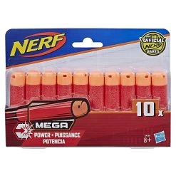 Grosses soldes 😍 Recharge De 10 Fléchettes Sifflantes Nerf Mega - Hasbro ❤️
