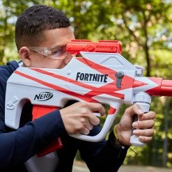 Remise 🎁 Nerf Fortnite B-AR, revêtement Convergence avec 10 fléchettes Nerf Elite officielles 🛒 -Jouet Blaster Soldes 5010993877386 5