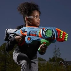 Nouveau 🤩 Nerf Elite 2.0, blaster Flipshots Flip-32, 2 fois 16 canons pivotants, capacité de 32 fléchettes, inclut 32 fléchettes Nerf ✨ -Jouet Blaster Soldes 5010993877430 4