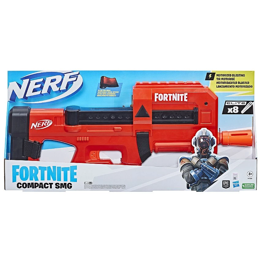 Le moins cher 🛒 Hasbro Nerf Fortnite Compact Smg - Epic Games 😉 3 Le moins cher 🛒 Hasbro Nerf Fortnite Compact Smg - Epic Games 😉
