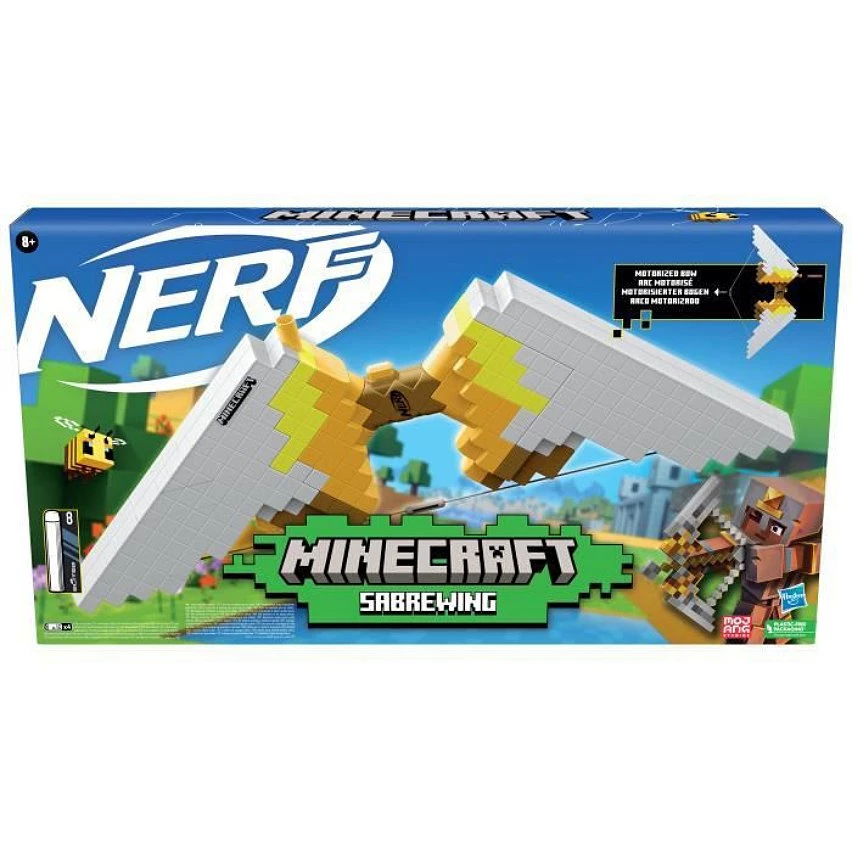 Meilleure vente 😀 Hasbro Ner Minecraft Sabrewing - Microsoft 😀 3 Meilleure vente 😀 Hasbro Ner Minecraft Sabrewing - Microsoft 😀