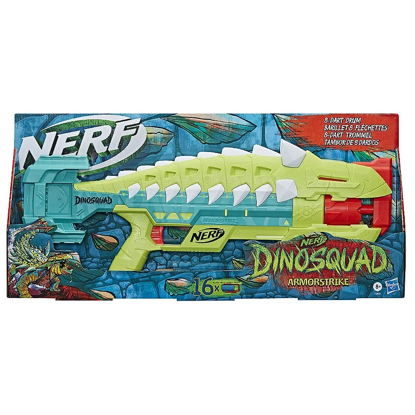 Remise 👏 Nerf Dinosquad Armorstrike - Hasbro 🔔 3 Remise 👏 Nerf Dinosquad Armorstrike - Hasbro 🔔